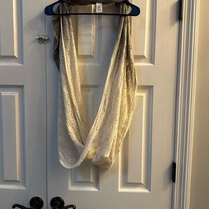 Maurices Tan Knit Infinity Scarf